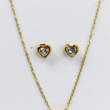 Solitaire Heart Combo Set