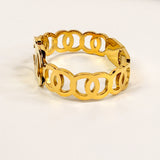 Golden Cipher Bracelet