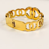 Golden Cipher Bracelet