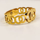 Golden Cipher Bracelet