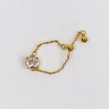 Solitaire Chain Ring