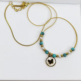 Dreamcatcher Butterfly Necklace