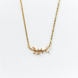 Golden Laurel Necklace
