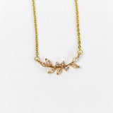 Golden Laurel Necklace