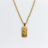 Aurora Rose Necklace