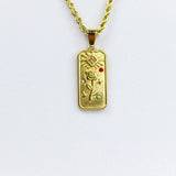 Aurora Rose Necklace