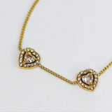 Radiant Trifecta Stones Bracelet