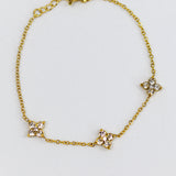 Trio Daisy Bloom Bracelet