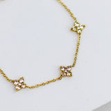 Trio Daisy Bloom Bracelet