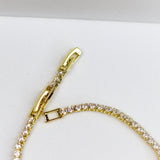 Crystal Grace Tennis Bracelet