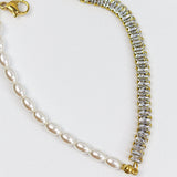 Pearl Symphony Tennis Bracelet