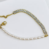 Pearl Symphony Tennis Bracelet
