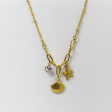 Oceanic Luxe Charm Necklace
