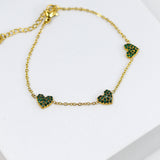 Emerald Glint Bracelet