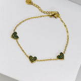 Emerald Glint Bracelet