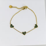 Emerald Glint Bracelet