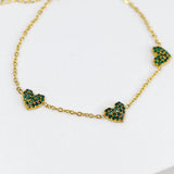 Emerald Glint Bracelet