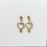 Glittering Heart Drops