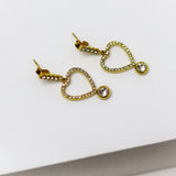 Glittering Heart Drops