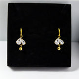 Petal Charm Hoops