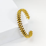 Rivet Cuff Bracelet