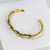 Ocean Pearl Cuff Bracelet
