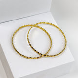Thin Braid Bangle Set