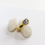 Eclát Solitaire Heart Ring