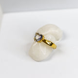 Eclát Solitaire Heart Ring