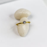 Dainty Solitaire Ring