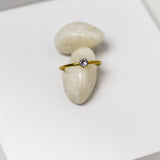 Dainty Solitaire Ring