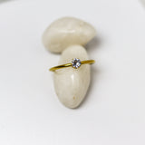 Dainty Solitaire Ring