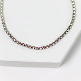 Silver Tennis Chain Anklet