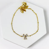 Twinkle Trio Anklet