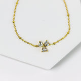 Twinkle Trio Anklet
