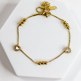 Luna Heart Anklet