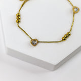 Luna Heart Anklet