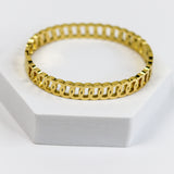 Infinity Chain Bangle Bracelet