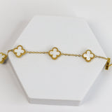 Reversible Clover Chain Bracelet