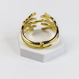 Golden Claw Cuff Bracelet