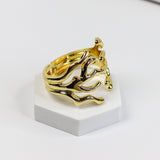 Golden Claw Cuff Bracelet