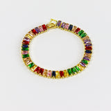 Viva Gem Tennis Chain Bracelet