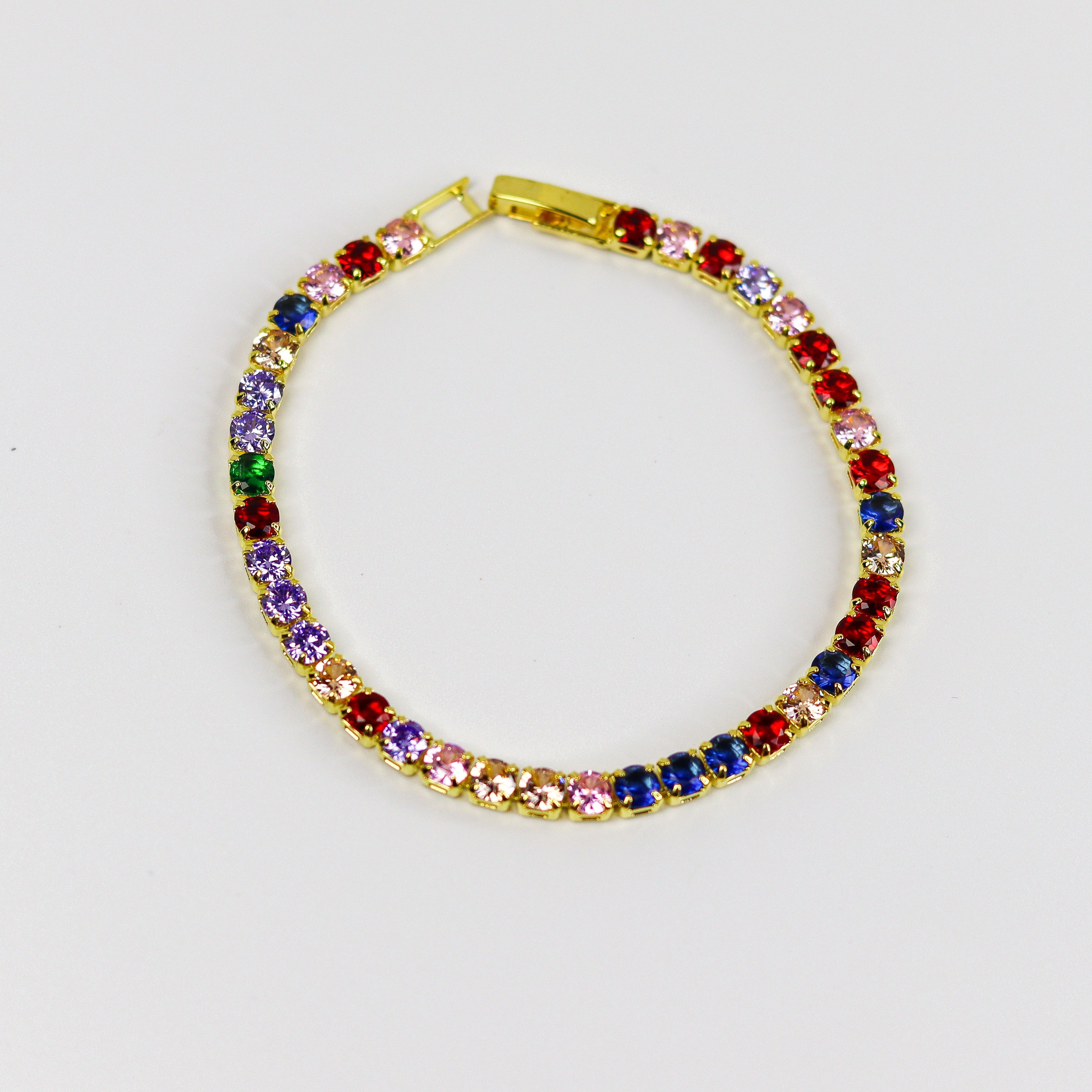Viva Gem Tennis Chain Bracelet