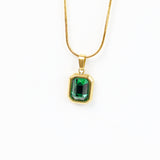 Classic Emerald Necklace