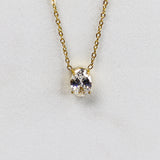 Majestic Solitaire Necklace