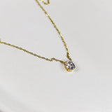 Majestic Solitaire Necklace