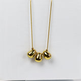 Trio Drops Necklace
