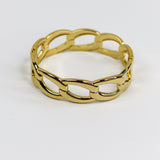 Chunky Link Bangle Bracelet