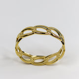 Chunky Link Bangle Bracelet