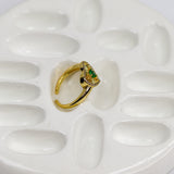 Twin Radiance Ring